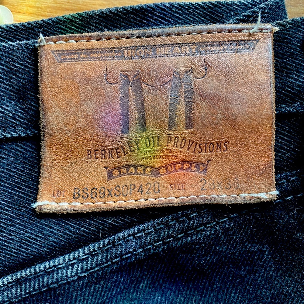 AUTHENTIC Vintage Iron Heart Denim Jeans